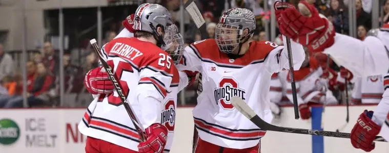 No. 9 Buckeyes Score Late for 3-2 Win over Niagara