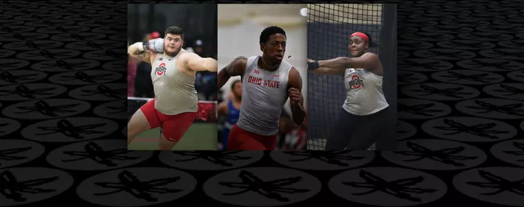Buckeyes Snag Three B1G Track & Field Athletes of the Week