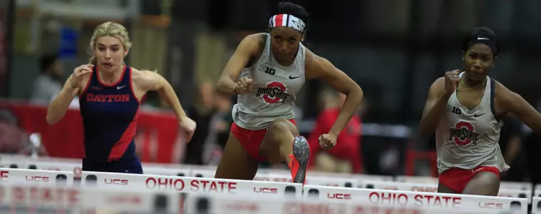 Ray Takes Second in 60-Meter Hurdles