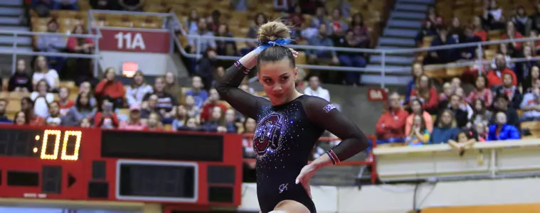 Buckeyes Sweep, Mattern Claims All-Around Title