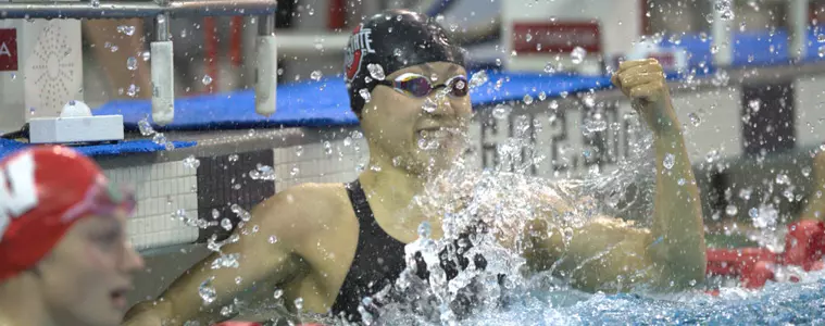 Liz Li Wins Third Straight 50 Freestyle Title