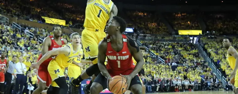 No. 8 Ohio State Drops 74-62 Decision at No. 22 Michigan