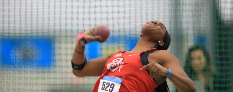 Olatoye Wins Back to Back Shot Put Titles