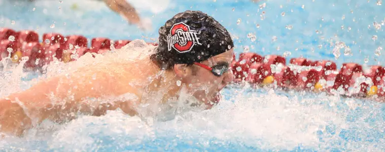 Lense Sets School Record to Finish Off B1G Championship