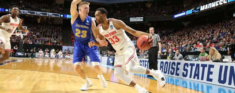Buckeyes Outlast Jackrabbits, 81-73, in NCAA First Round