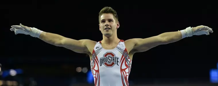 Yoder Finishes Third in All-Around as Buckeyes Compete at NCAA Championships