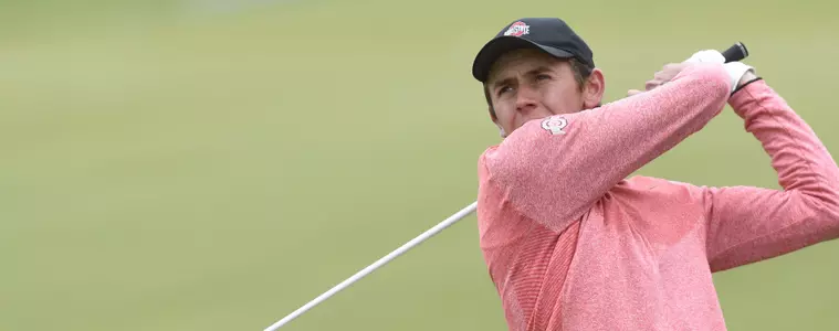 Voetsch’s Sparkling 64 Keeps Buckeyes Near the Lead