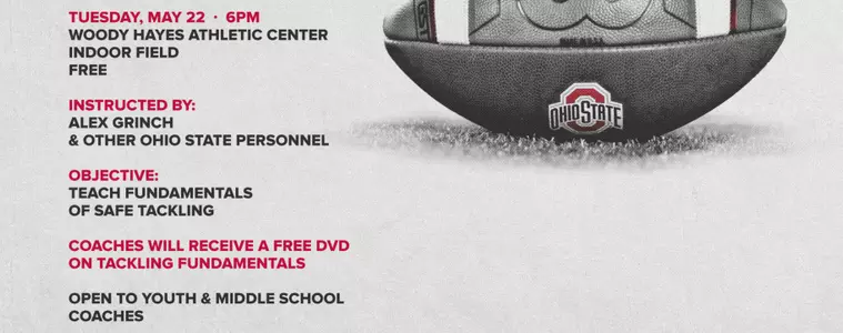 Safe Tackling Clinic for Youth Coaches Set for May 22