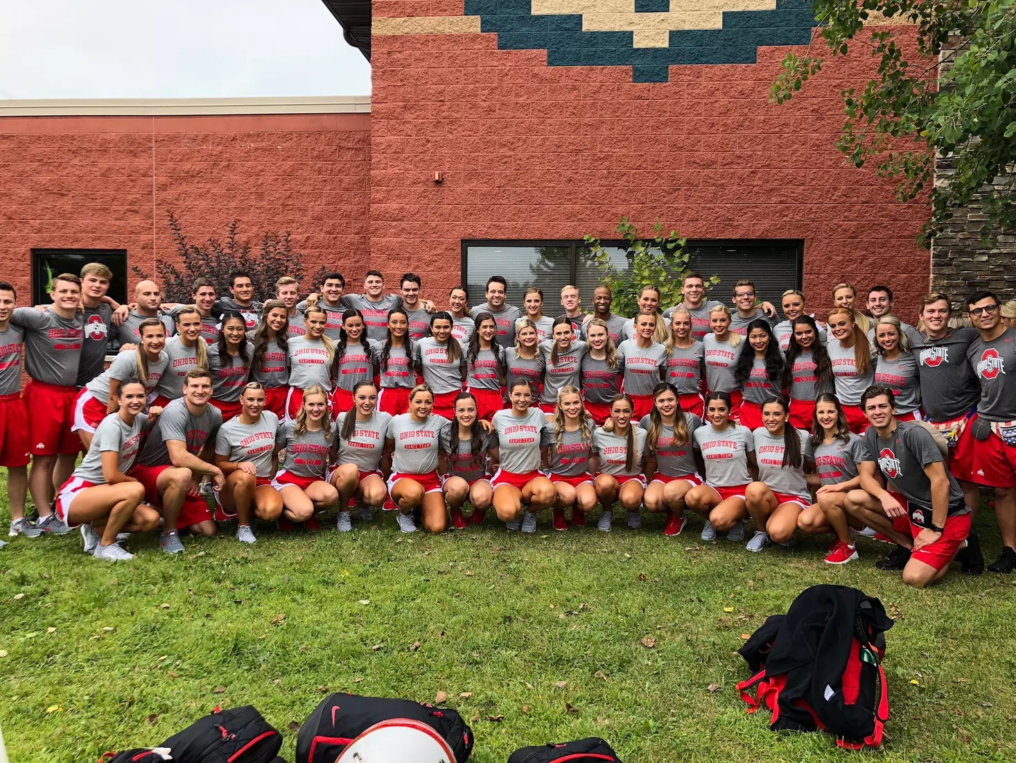 Spirit Squad Represents at College Camp in Wisconsin