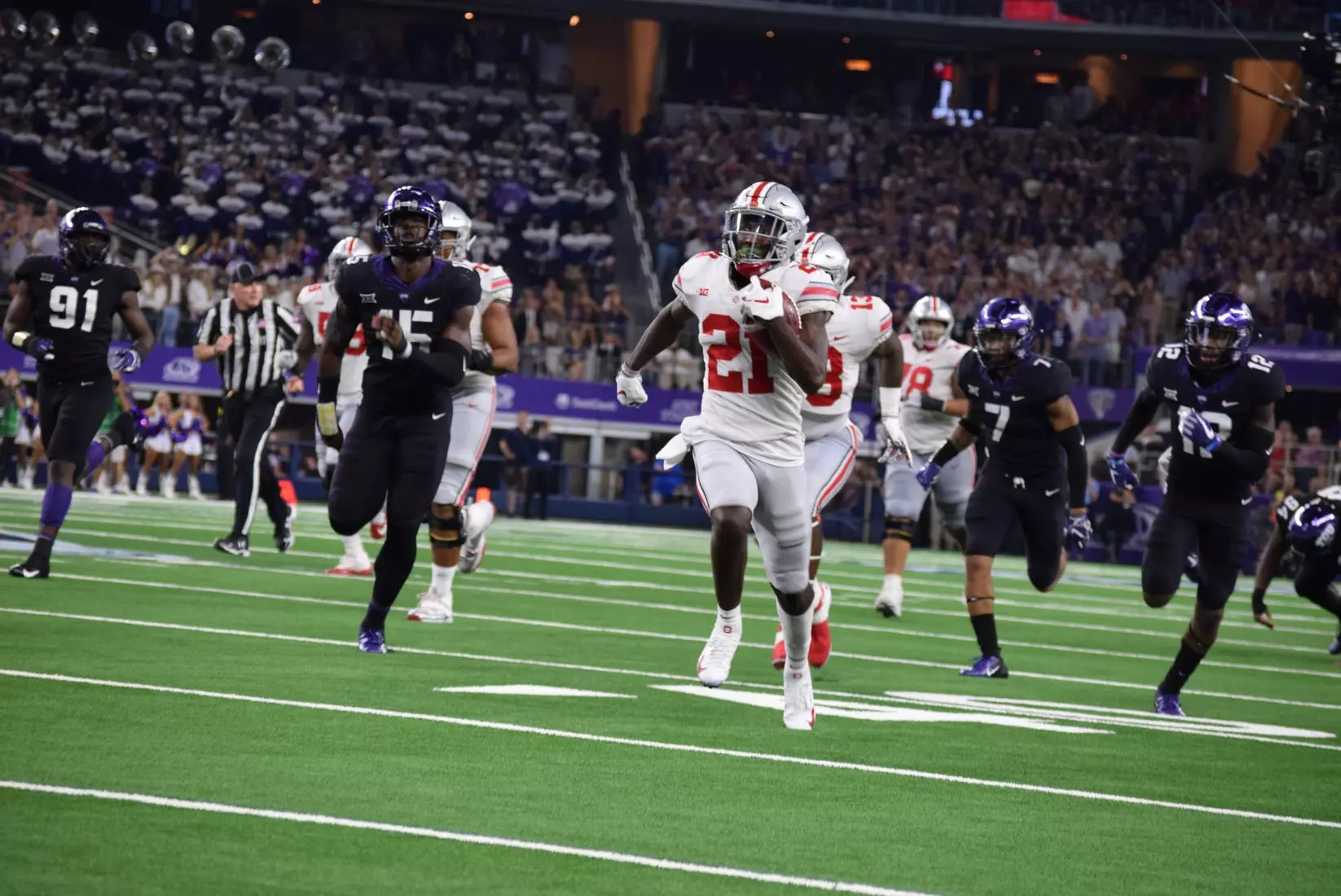 Explosive Third Quarter Boosts Buckeyes Past TCU, 40-28