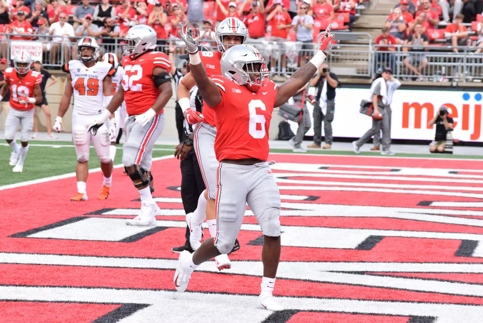 Ohio State Opens Season with Impressive Offensive Display, Downing Oregon State, 77-31
