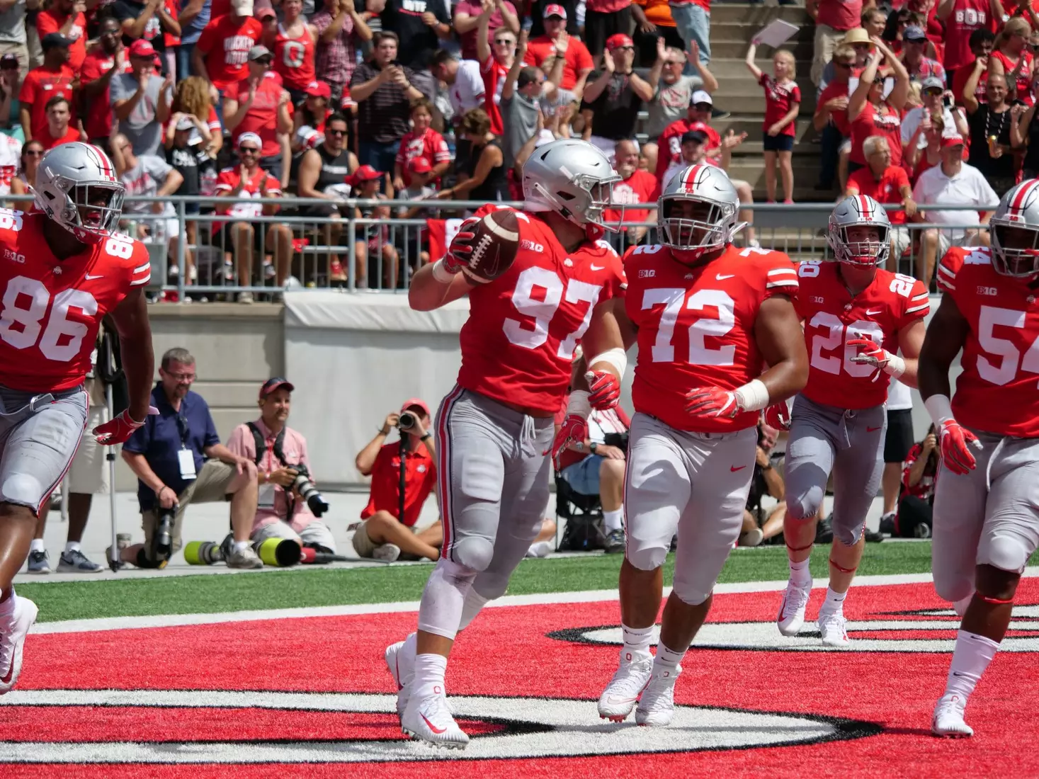 Ohio State Opens Season with Impressive Offensive Display, Downing Oregon State, 77-31