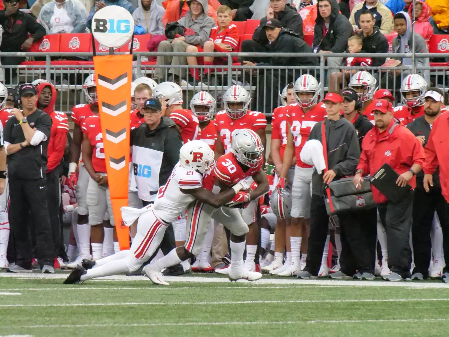 No. 4 Buckeyes Roll Rutgers, 52-3