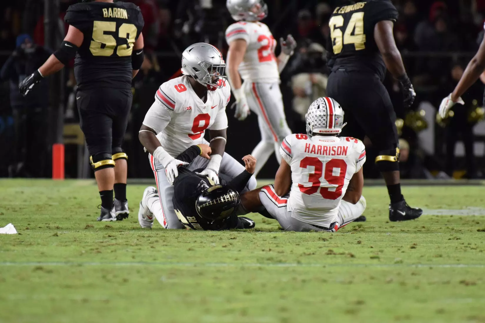 Ohio State Suffers First Setback at Purdue