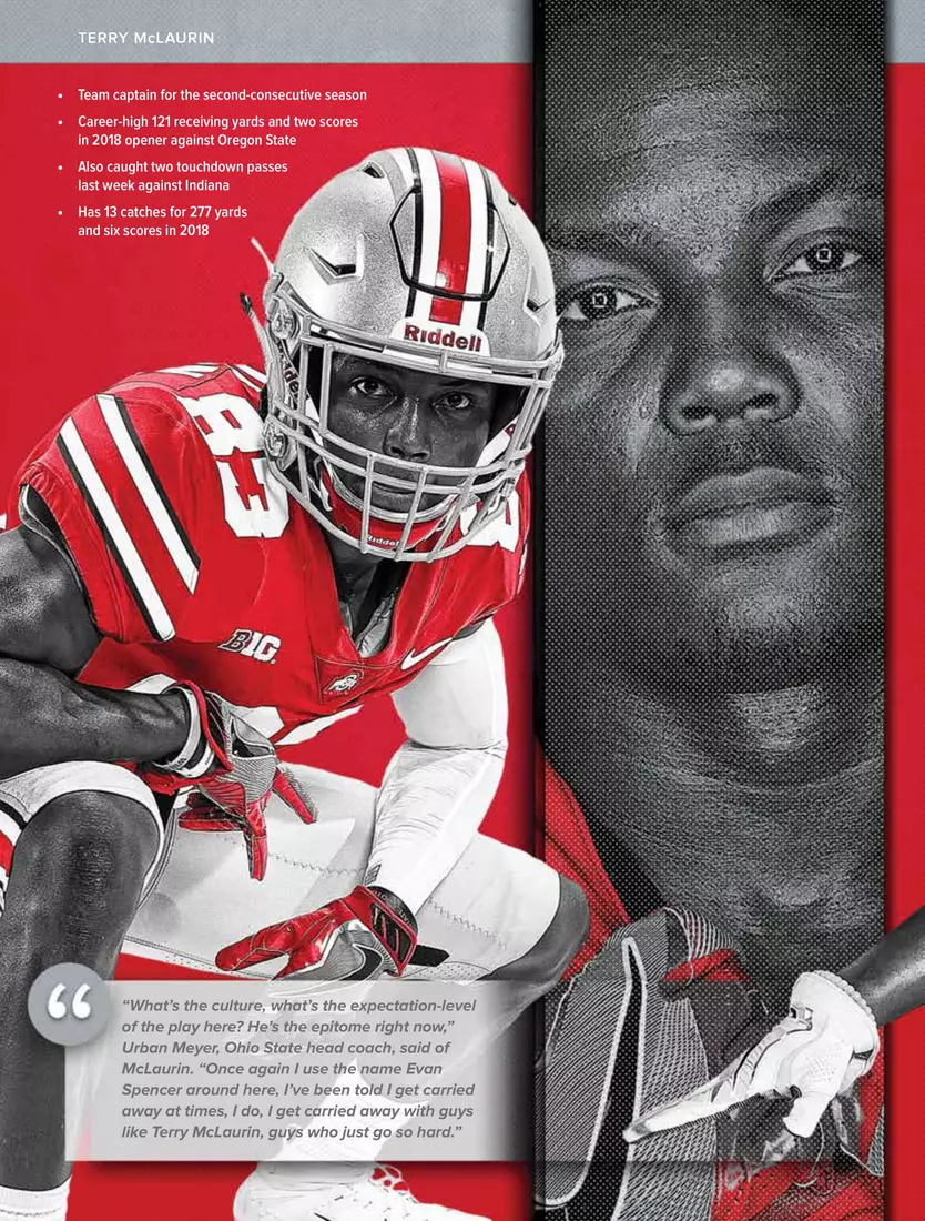 Ohio State vs. Minnesota 2018 Gameday Magazine