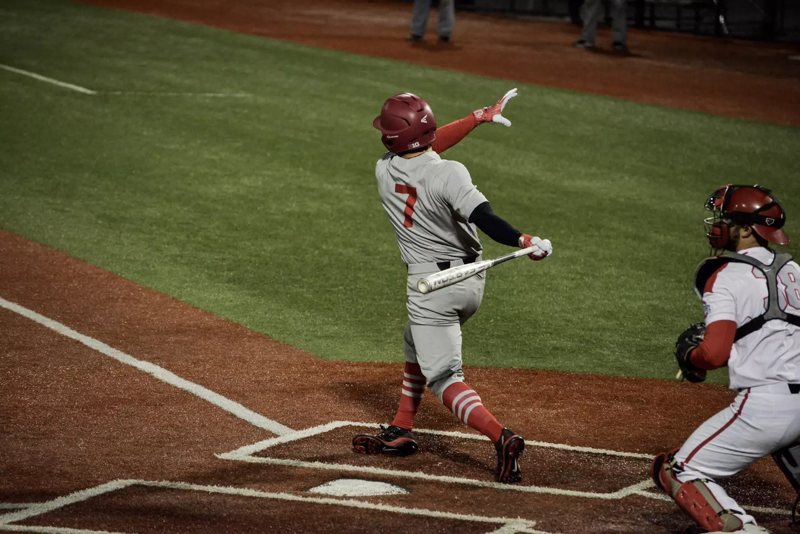 Gray Beats Scarlet, 8-4, in Game One of S&G Series Tuesday Night