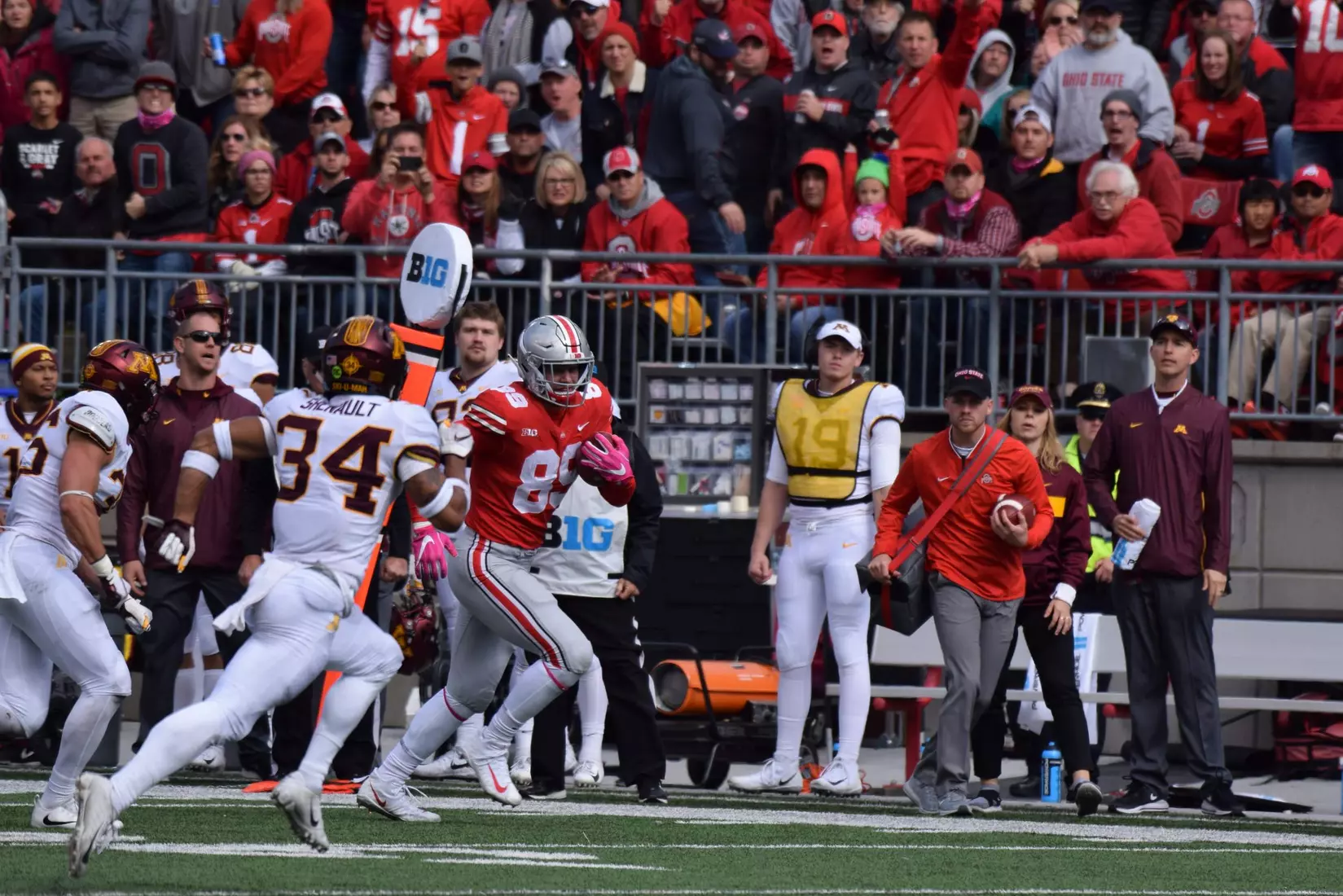 No. 3 Ohio State Outlasts Minnesota, 30-14