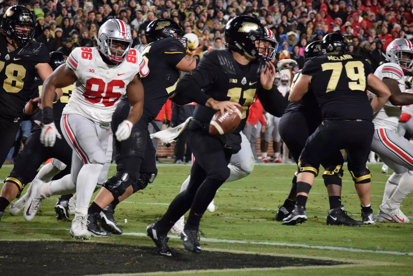 Ohio State Suffers First Setback at Purdue