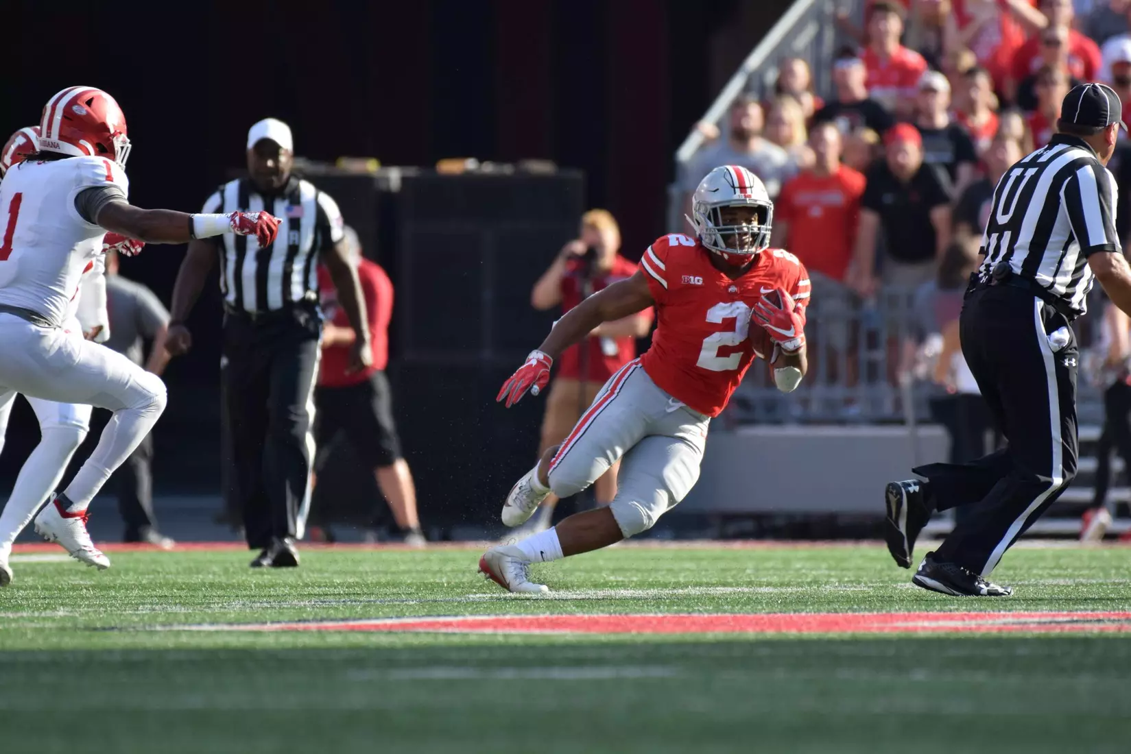 Buckeyes Pull Away From Hoosiers 49-26 on Homecoming