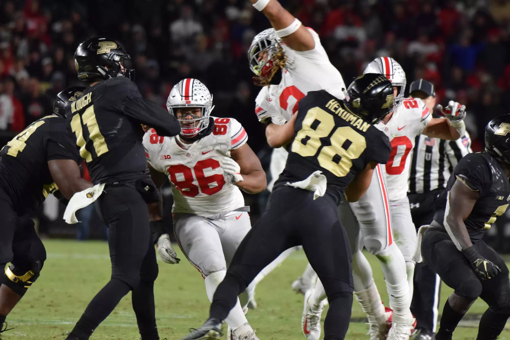 Ohio State Suffers First Setback at Purdue