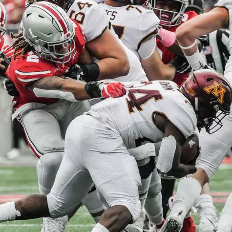 No. 3 Ohio State Outlasts Minnesota, 30-14
