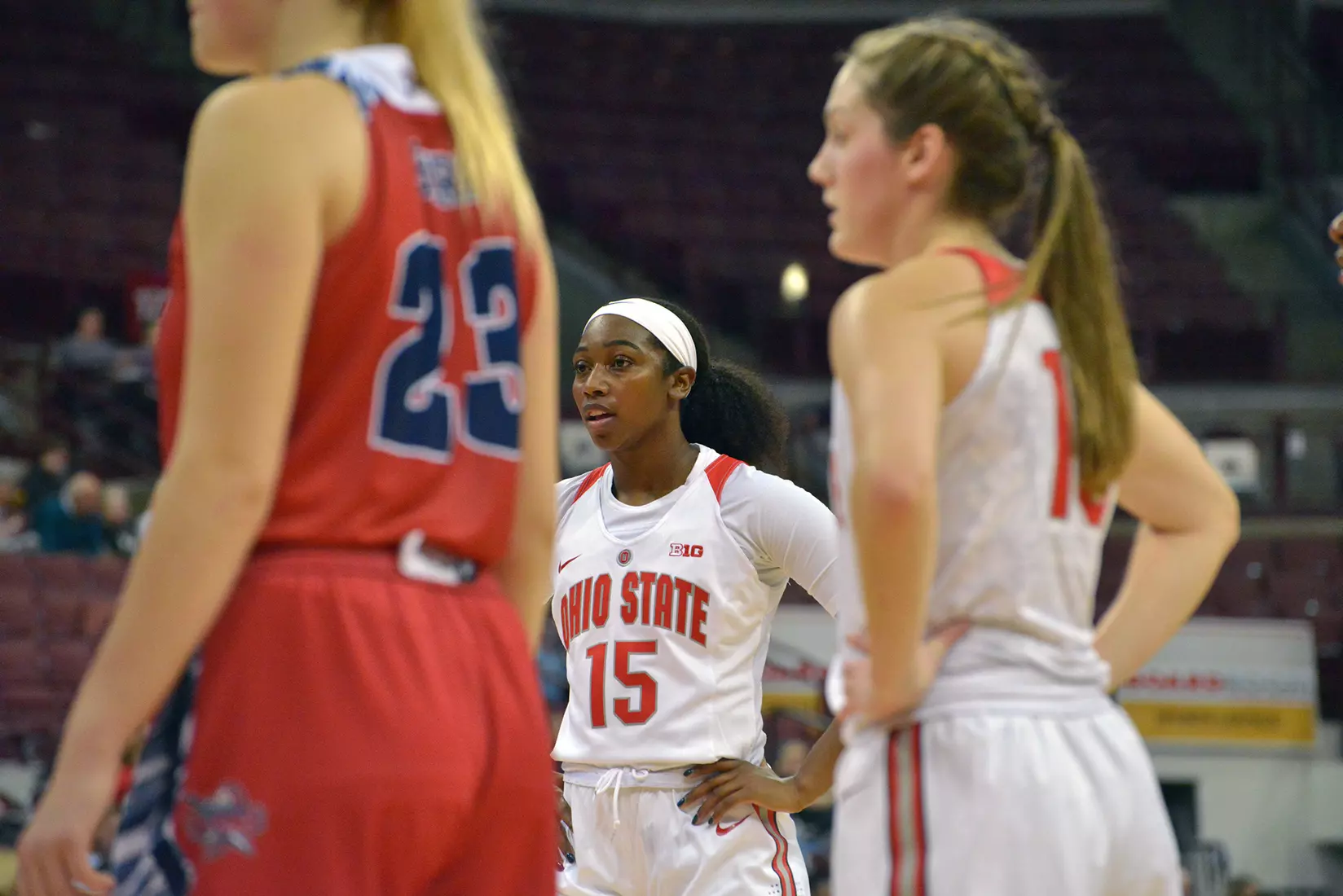 Buckeyes Notch First Win, Down Detroit Mercy 55-41