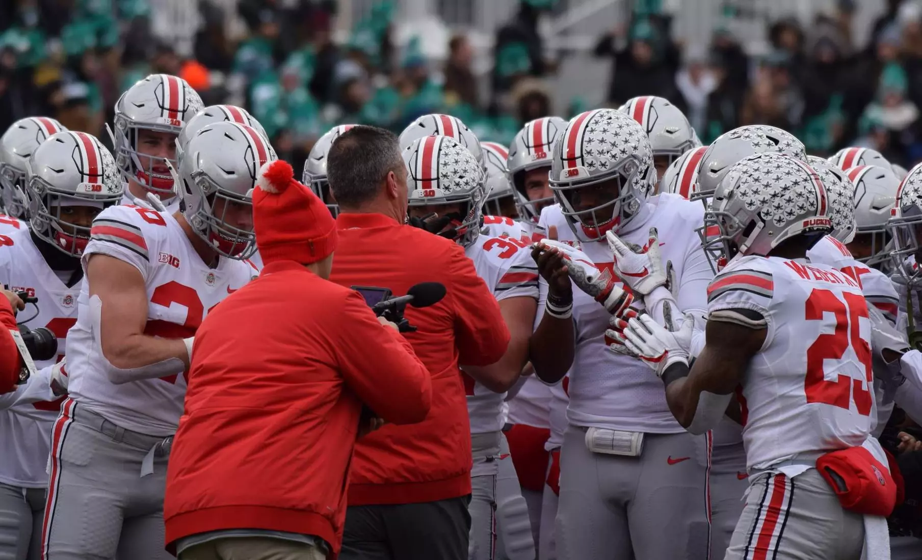 Buckeyes Out-muscle Michigan State in Second Half