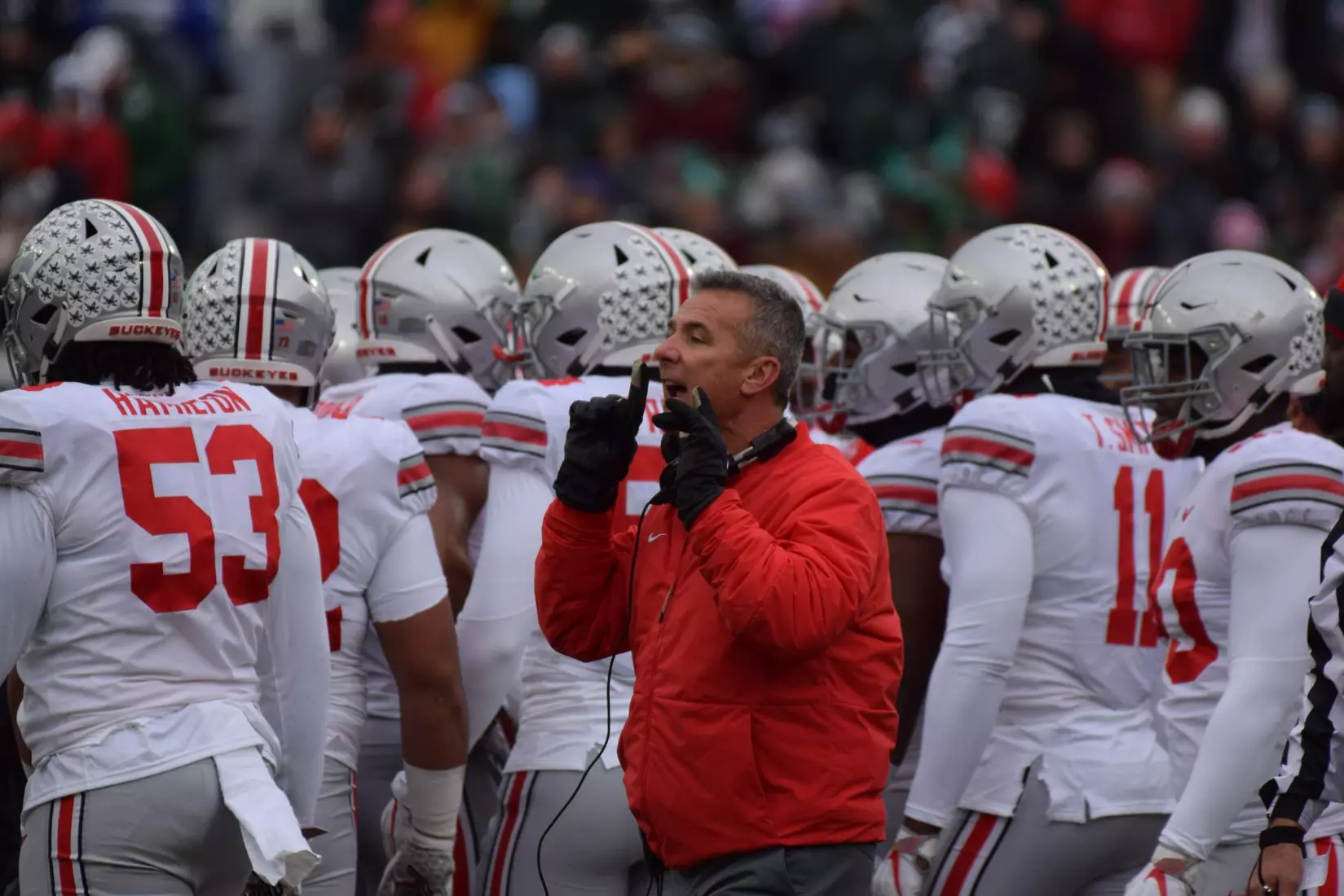 Buckeyes Out-muscle Michigan State in Second Half