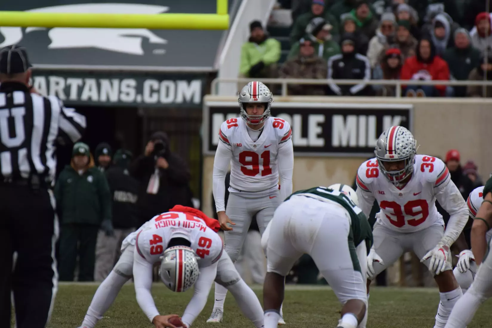 Buckeyes Out-muscle Michigan State in Second Half