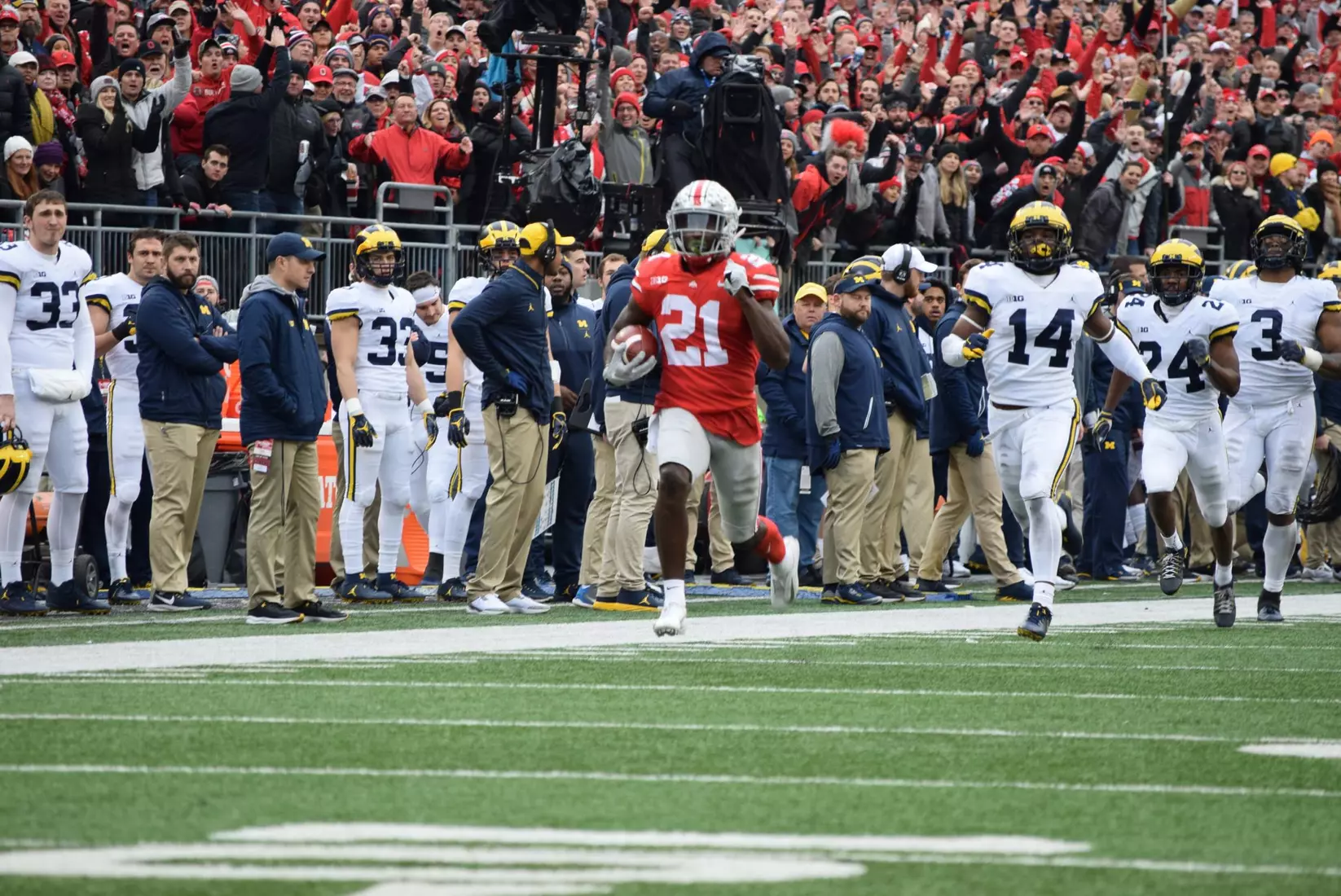 Buckeyes Claim The Game, B1G East Crown