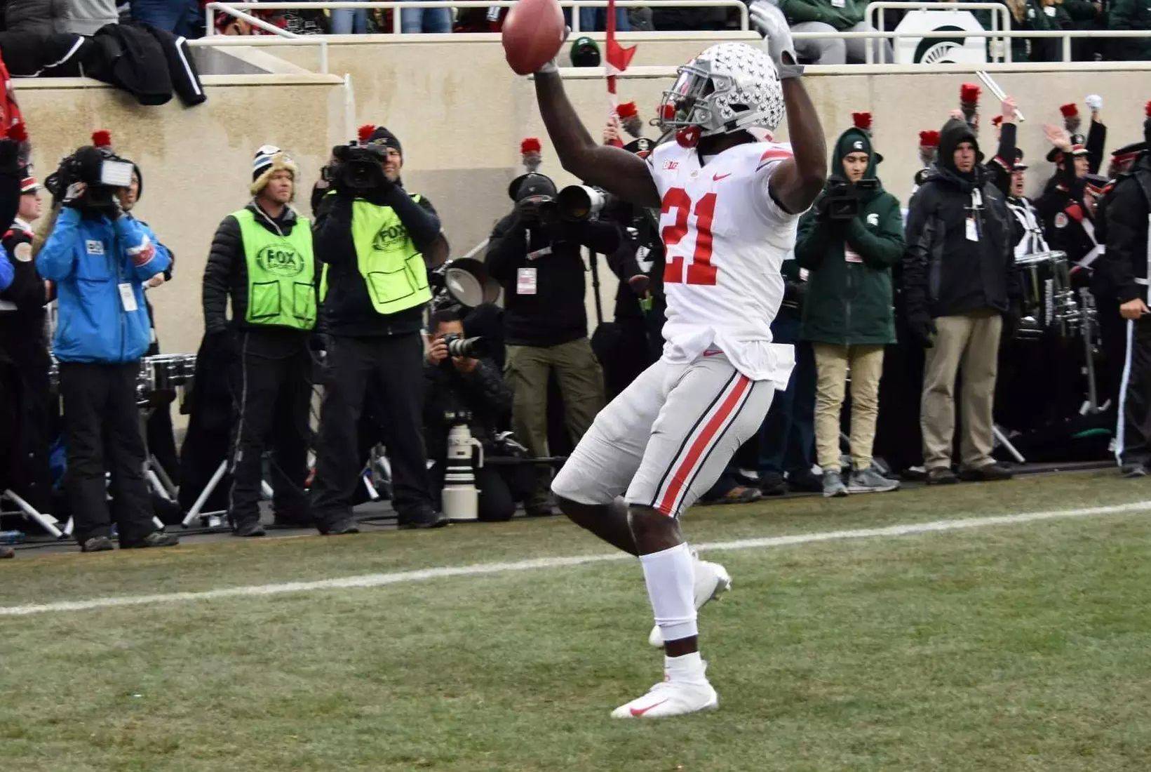 Buckeyes Out-muscle Michigan State in Second Half