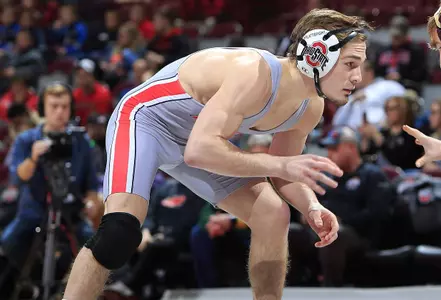 McKenna’s Wild Weekend Leads to Big Ten Wrestler of the Week Honor