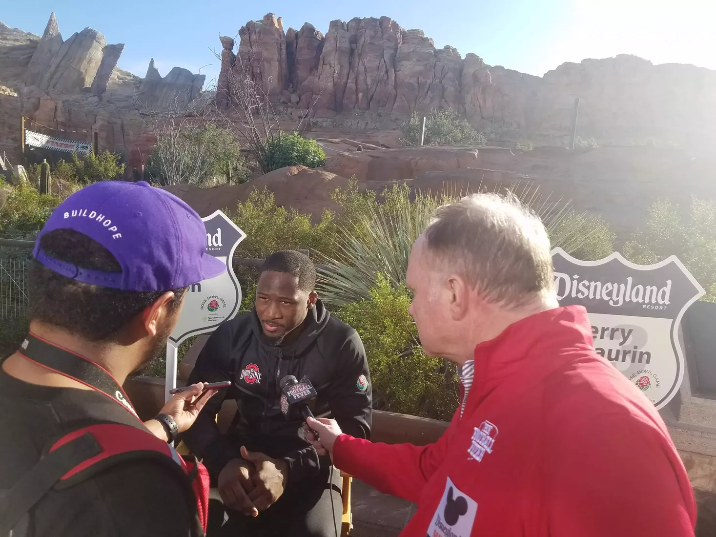 Buckeyes Complete First Day in Los Angeles for Rose Bowl Game