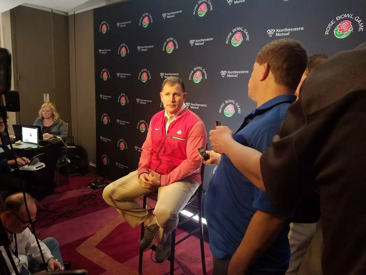 Interviews, Practice, Beef Bowl Highlight Thursday at the Rose Bowl