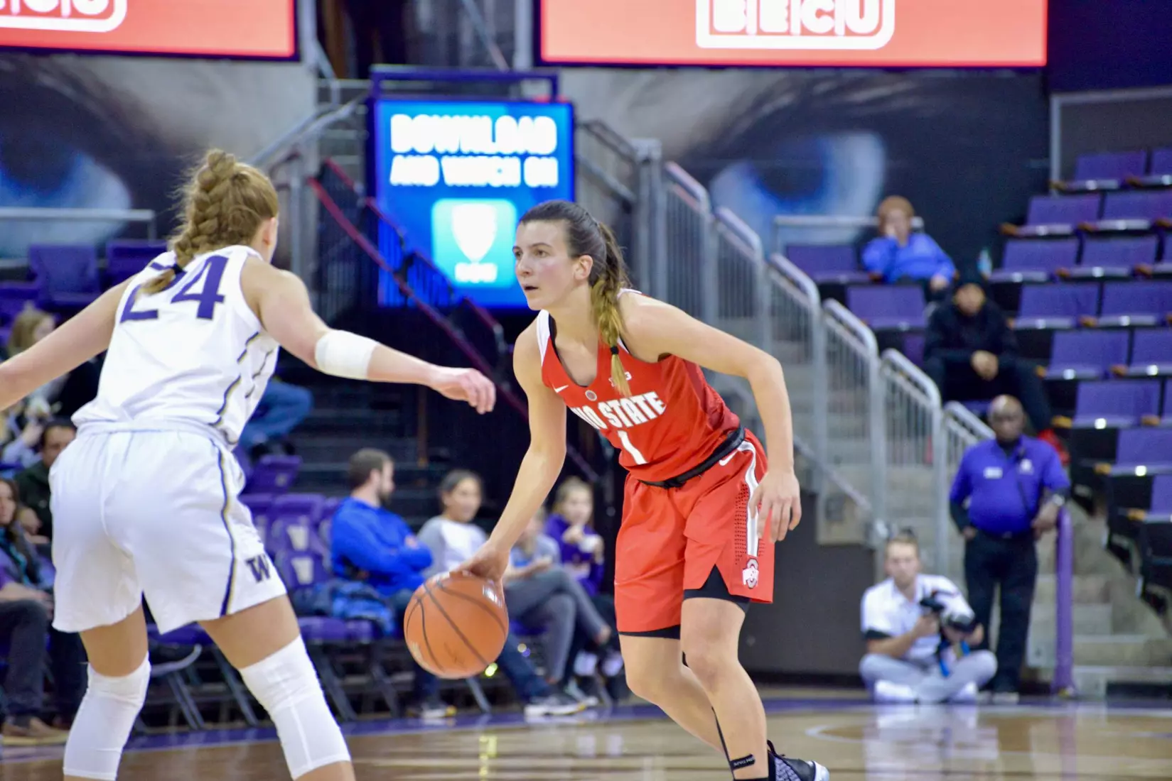 Buckeyes Fall at Washington 69-59