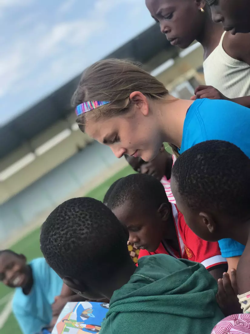 Former Buckeye Jillian McVicker Gives Back in Rwanda