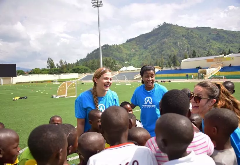 Former Buckeye Jillian McVicker Gives Back in Rwanda