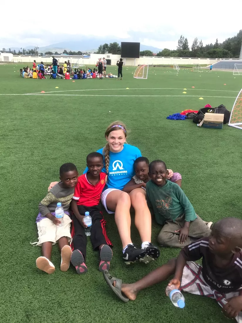 Former Buckeye Jillian McVicker Gives Back in Rwanda