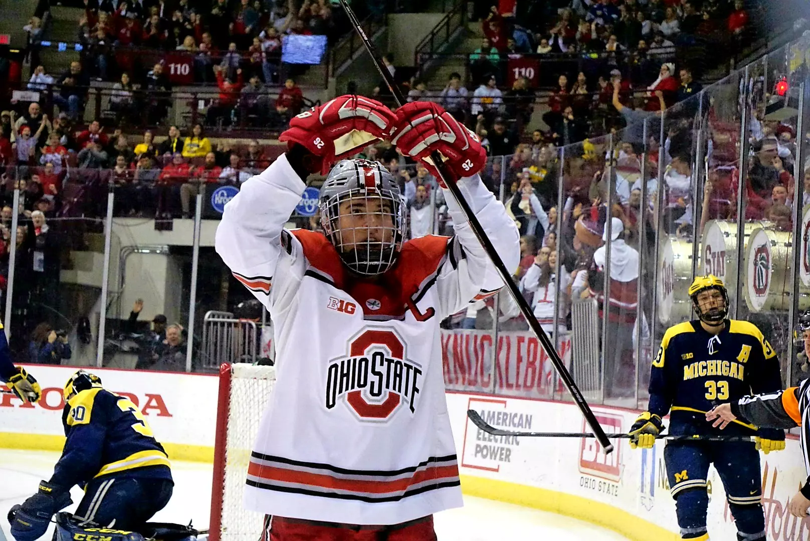 Mason Jobst and Karrington Winters Receive Big Ten Medal of Honor