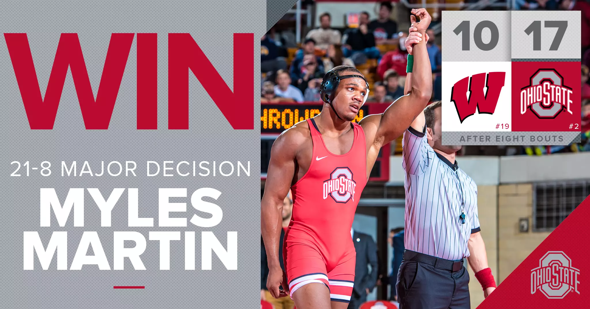 Buckeyes Down Wisconsin, 23-13, in B1G Opener