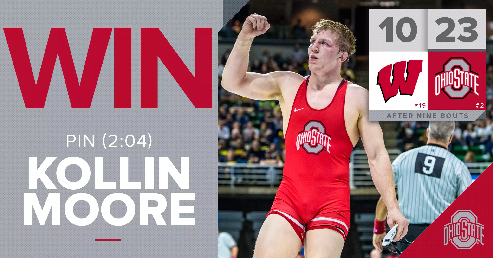 Buckeyes Down Wisconsin, 23-13, in B1G Opener