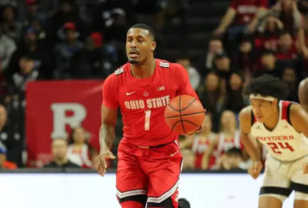 No. 16 Ohio State Falters Late in 64-61 Defeat at Rutgers
