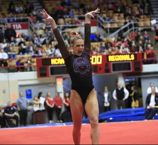 Buckeyes Win Third Straight Road Meet, Score 196.200