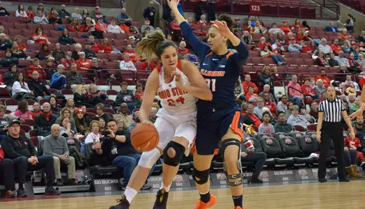 Four in Double Figures as Buckeyes down Illini 78-70