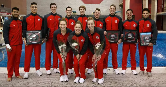 Ohio State Men and Women Sweep Pitt on Senior Day