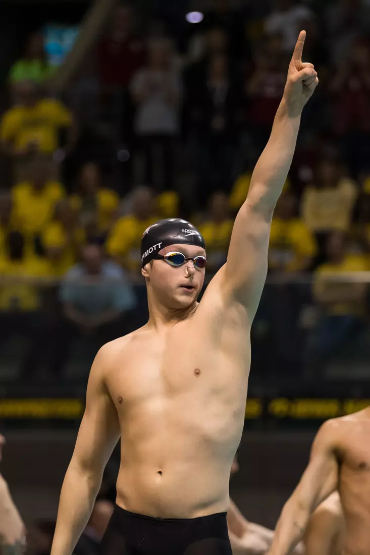 Andrew Loy Breaks 200 IM Record on Day Two of B1G’s