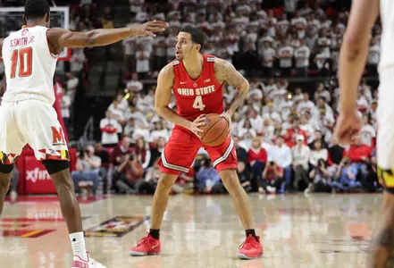 Ohio State Drops 72-62 Decision at No. 24 Maryland