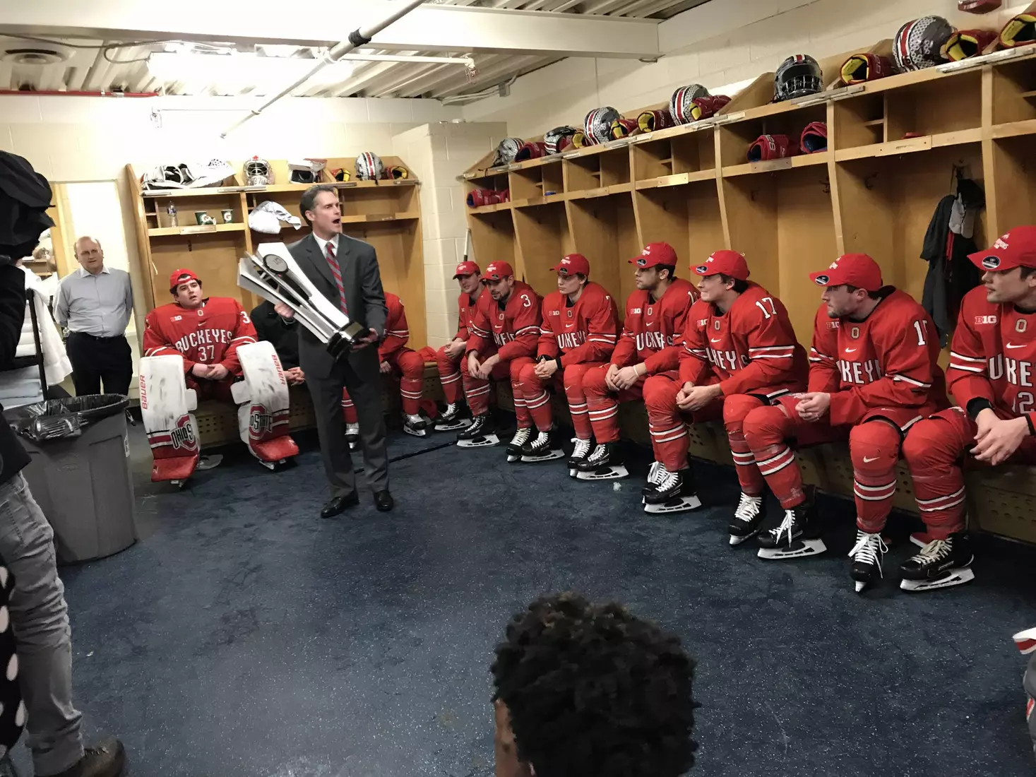 B1G Champs! Buckeyes Clinch Title with Tie/3×3 OT Win at Michigan