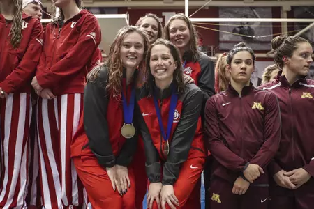 200 Medley Relay Breaks School Record to Open Big Ten Championships