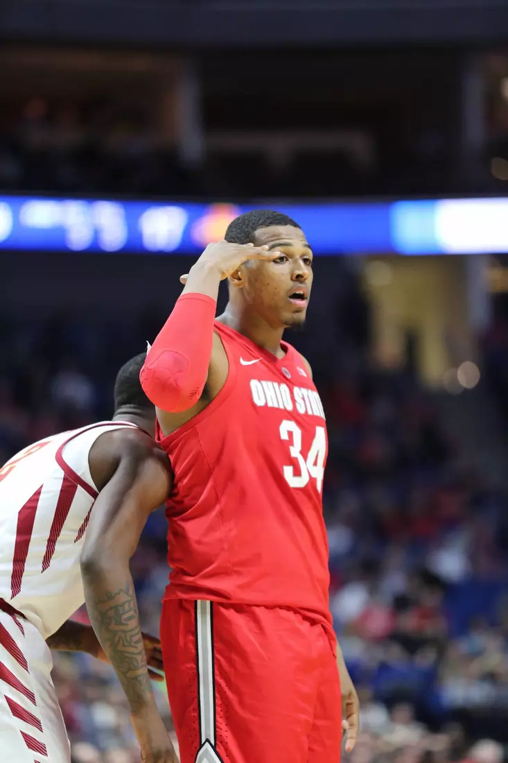 No. 11 Seed Buckeyes Edge No. 6 Seed Iowa State, 62-59, in NCAA First Round